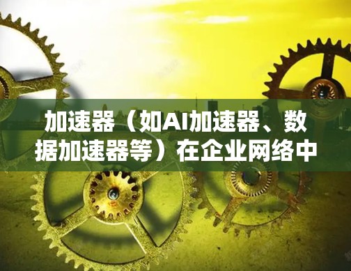 加速器（如AI加速器、数据加速器等）在企业网络中的应用通常需要一个高性能、低延迟、可扩展的网络方案来支持加速器集群的高效运行。以下是一个典型的加速器企业网络方案的设计思路和关键点