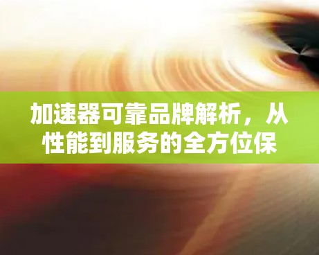 加速器可靠品牌解析，从性能到服务的全方位保障