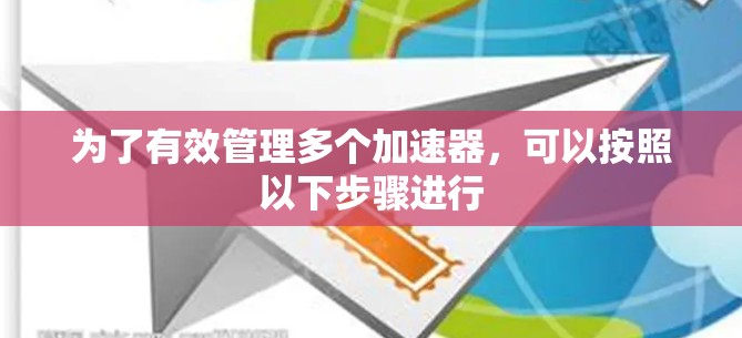 为了有效管理多个加速器,可以按照以下步骤进行 为了有效管理多个加速器,可以按照以下步骤进行