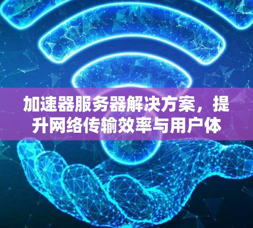 加速器服务器解决方案,提升网络传输效率与用户体验 加速器服务器解决方案,提升网络传输效率与用户体验