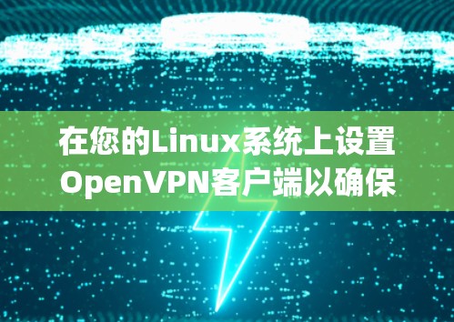 在您的Linux系统上设置OpenVPN客户端以确保网络连接安全,遵循以下步骤 在您的Linux系统上设置OpenVPN客户端以确保网络连接安全,遵循以下步骤