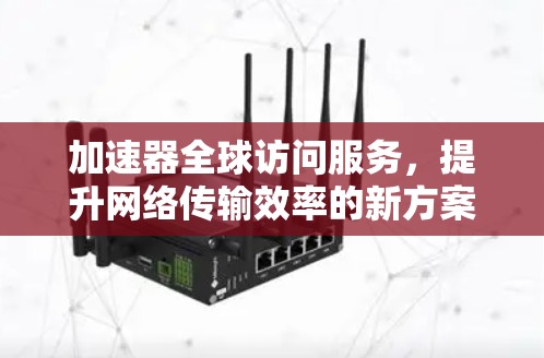 加速器全球访问服务,提升网络传输效率的新方案 加速器全球访问服务,提升网络传输效率的新方案
