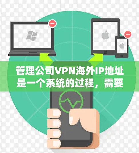 管理公司VPN海外IP地址是一个系统的过程,需要从多个维度进行考虑和规划。以下是一个分步骤的解决方案 管理公司VPN海外IP地址是一个系统的过程,需要从多个维度进行考虑和规划。以下是一个分步骤的解决方案