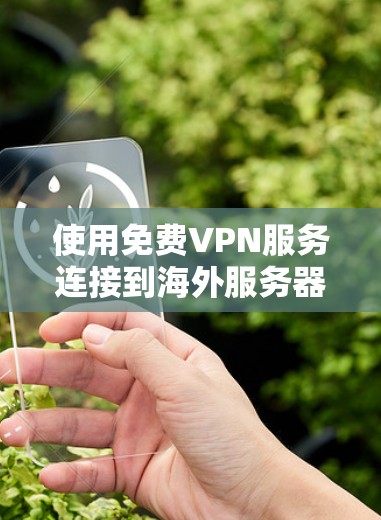 使用免费VPN服务连接到海外服务器确实是一个实用的选择，但需要综合考虑其优缺点和合规性。以下是对免费VPN服务的详细分析和建议