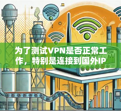 为了测试VPN是否正常工作,特别是连接到国外IP地址,可以按照以下步骤进行 为了测试VPN是否正常工作,特别是连接到国外IP地址,可以按照以下步骤进行