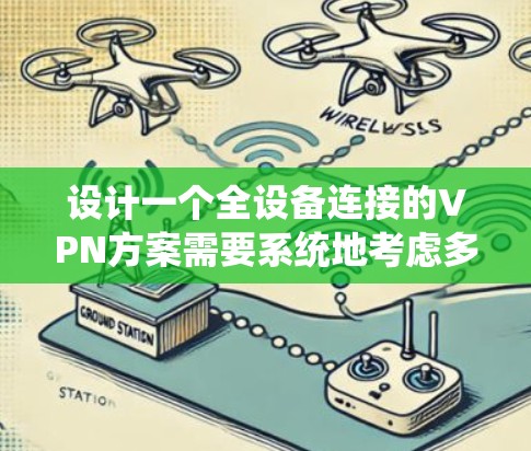设计一个全设备连接的VPN方案需要系统地考虑多个关键因素,以确保安全性、可靠性和易用性。以下是逐步的设计思路 设计一个全设备连接的VPN方案需要系统地考虑多个关键因素,以确保安全性、可靠性和易用性。以下是逐步的设计思路