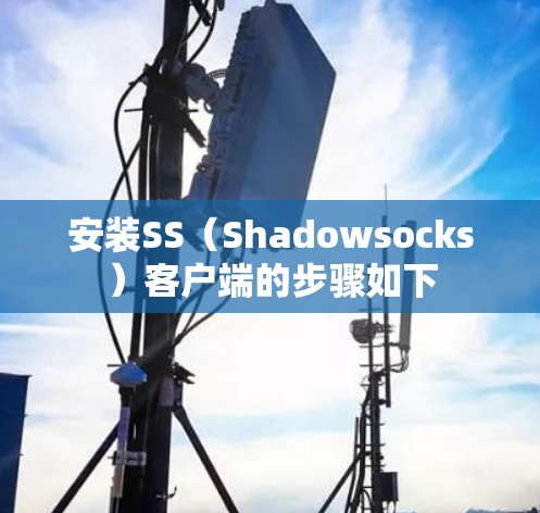 安装SS（Shadowsocks）客户端的步骤如下