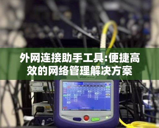 外网连接助手工具:便捷高效的网络管理解决方案