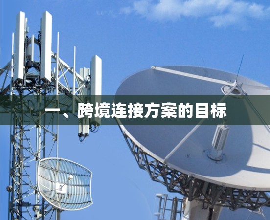 一、跨境连接方案的目标 一、跨境连接方案的目标