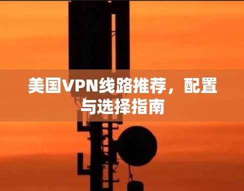 美国VPN线路推荐，配置与选择指南