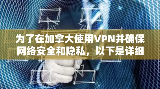 为了在加拿大使用VPN并确保网络安全和隐私,以下是详细的方案和步骤