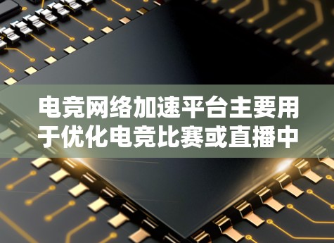 电竞网络加速平台主要用于优化电竞比赛或直播中的网络性能,确保流畅传输和低延迟体验。以下是详细的解释